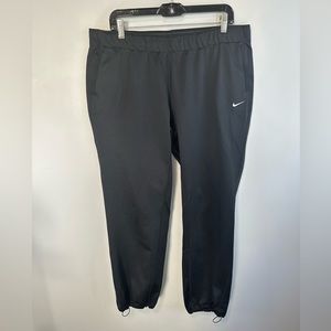 Nike Therma Fit Sweatpants Womens All Time Training Pant Black Size XL